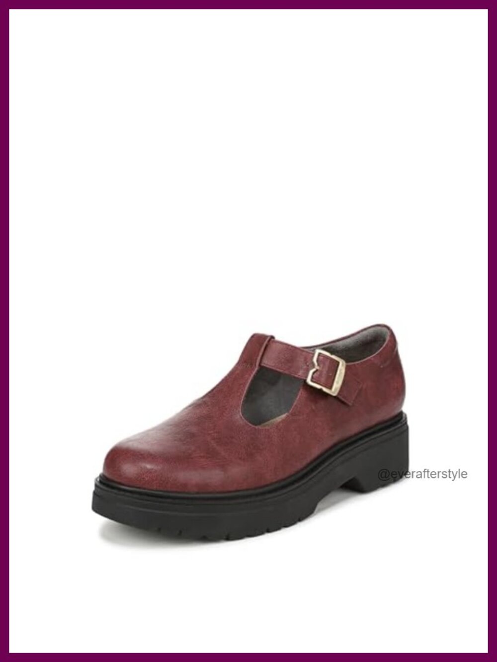 Dr. Scholl's Women's Platform Mary Jane Flats with Buckle, Comfort Insole